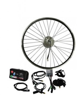 Κιτ ηλεκτρικού ποδηλάτου, οπίσθιου (ή εμπρόσθιου) τροχού 28'' ή 26'' 250 watt - με μπαταρία.